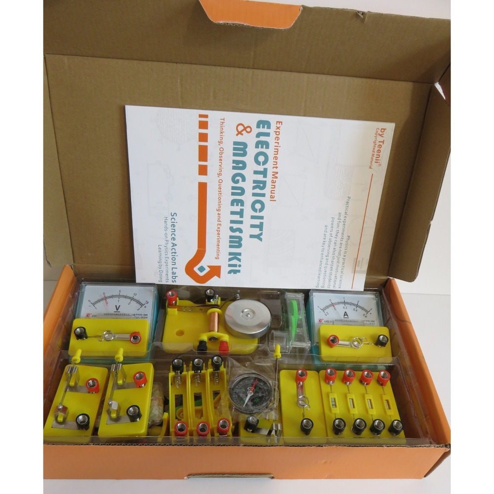Electromagnetism Lab Kit Experiments Teenii Science Kit‎ Ages 8+ Homeschool - Picture 5 of 7